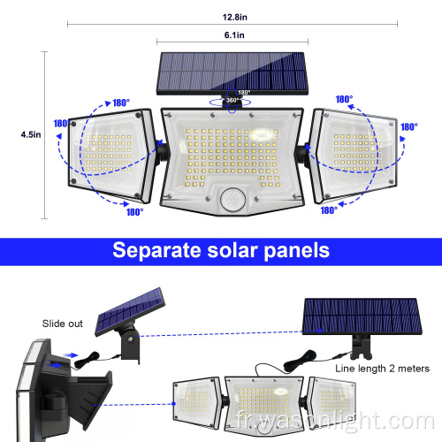 2023 Nouveau crépuscule à l&#39;aube à Dawn Solar Security Mur